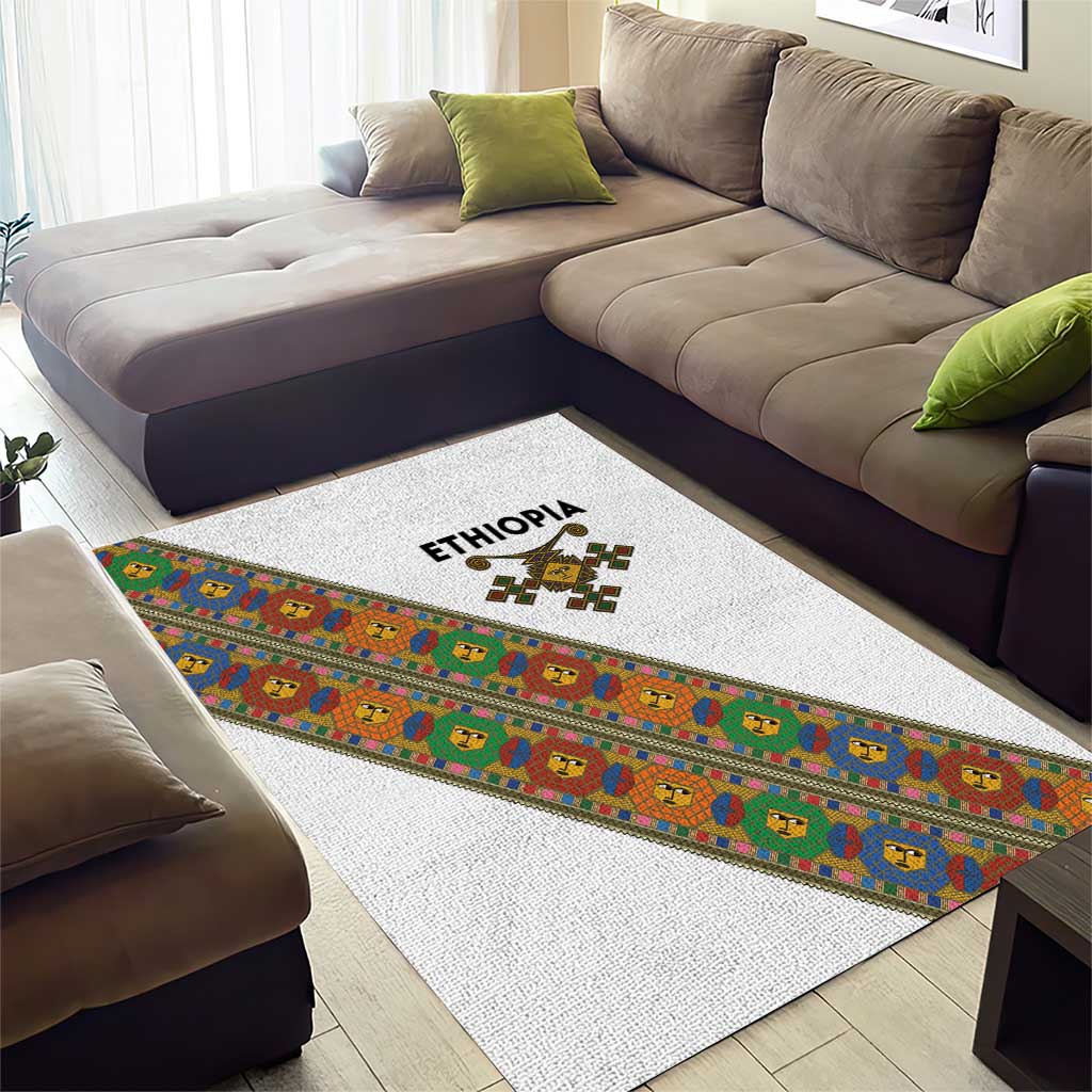 Ethiopia Saba Kemis Sash Style Area Rug LT15