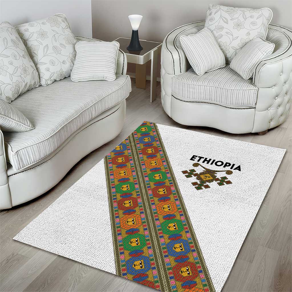 Ethiopia Saba Kemis Sash Style Area Rug LT15