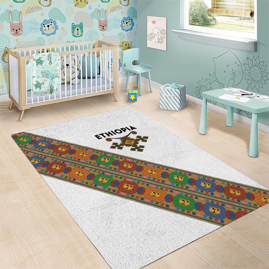 Ethiopia Saba Kemis Sash Style Area Rug LT15