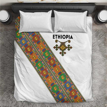 Ethiopia Saba Kemis Sash Style Bedding Set LT15