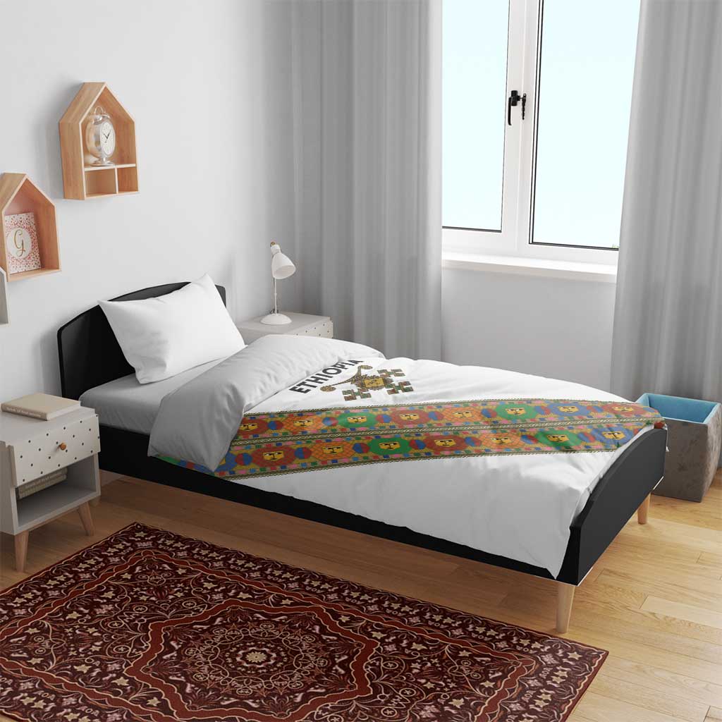 Ethiopia Saba Kemis Sash Style Bedding Set LT15