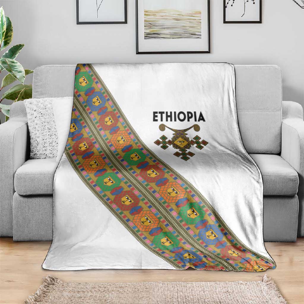 Ethiopia Saba Kemis Sash Style Blanket LT15