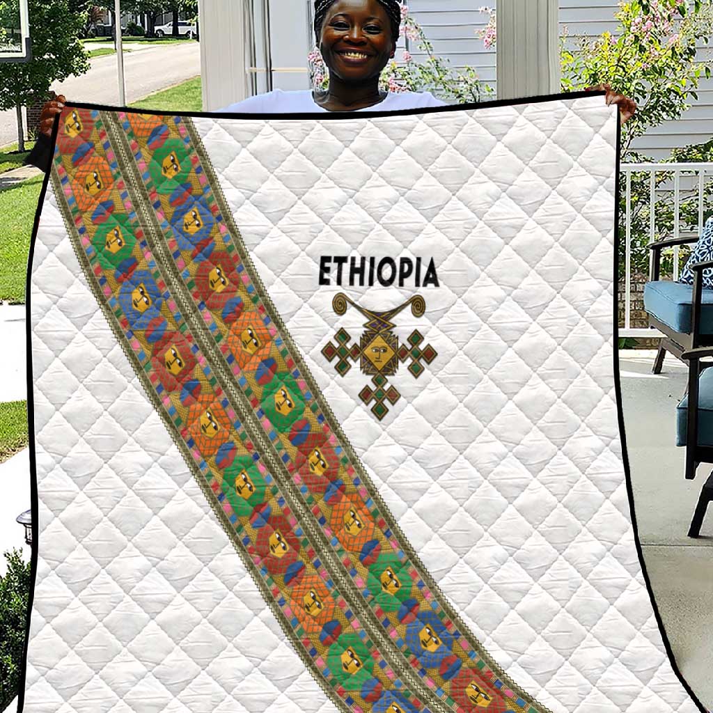Ethiopia Saba Kemis Sash Style Quilt LT15