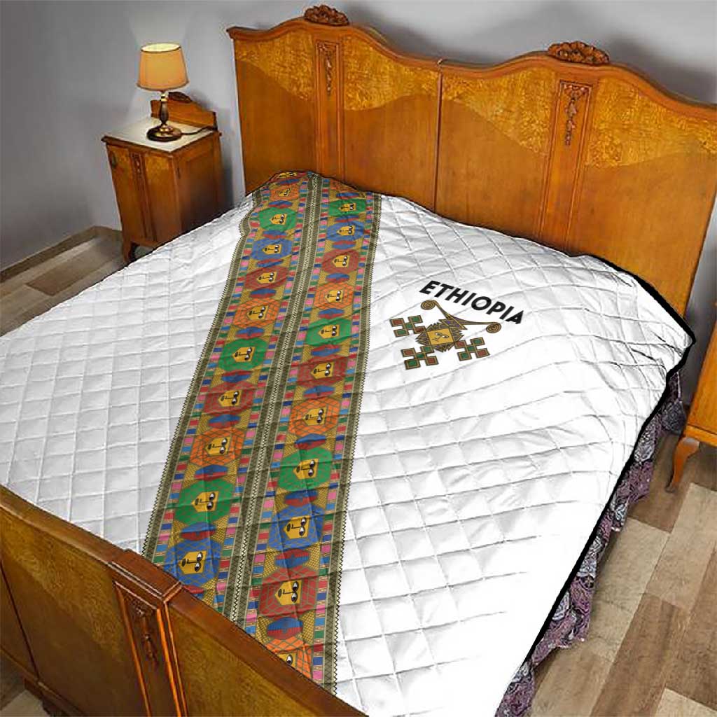 Ethiopia Saba Kemis Sash Style Quilt LT15