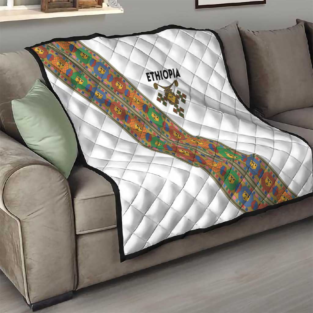 Ethiopia Saba Kemis Sash Style Quilt LT15
