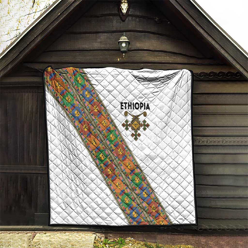 Ethiopia Saba Kemis Sash Style Quilt LT15