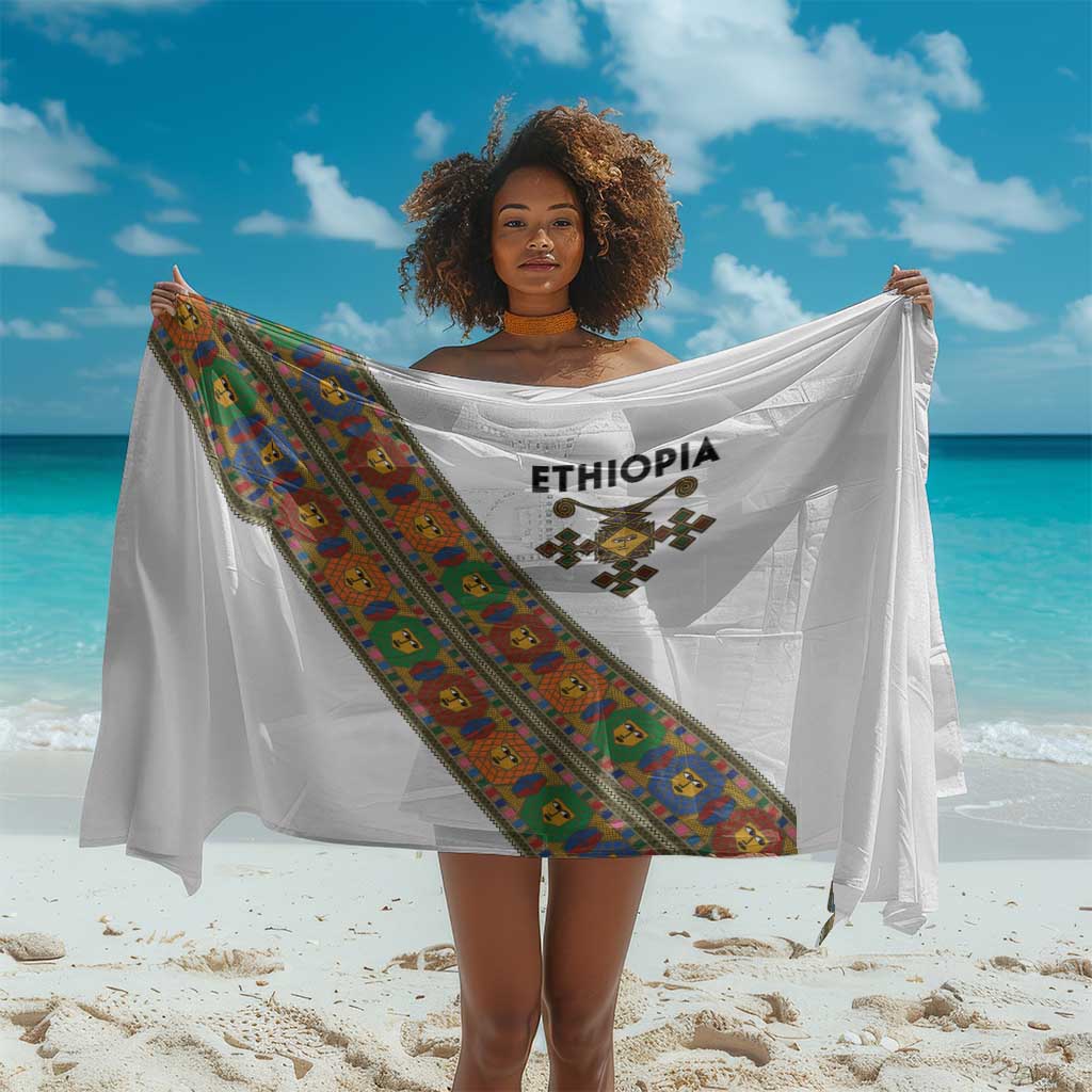 Ethiopia Saba Kemis Sash Style Sarong LT15