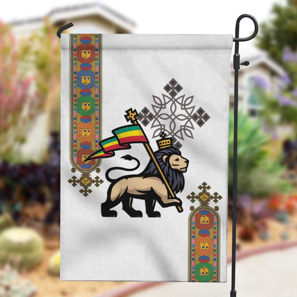 Ethiopia Saba Kemis Garden Flag Lion Of Judah LT15