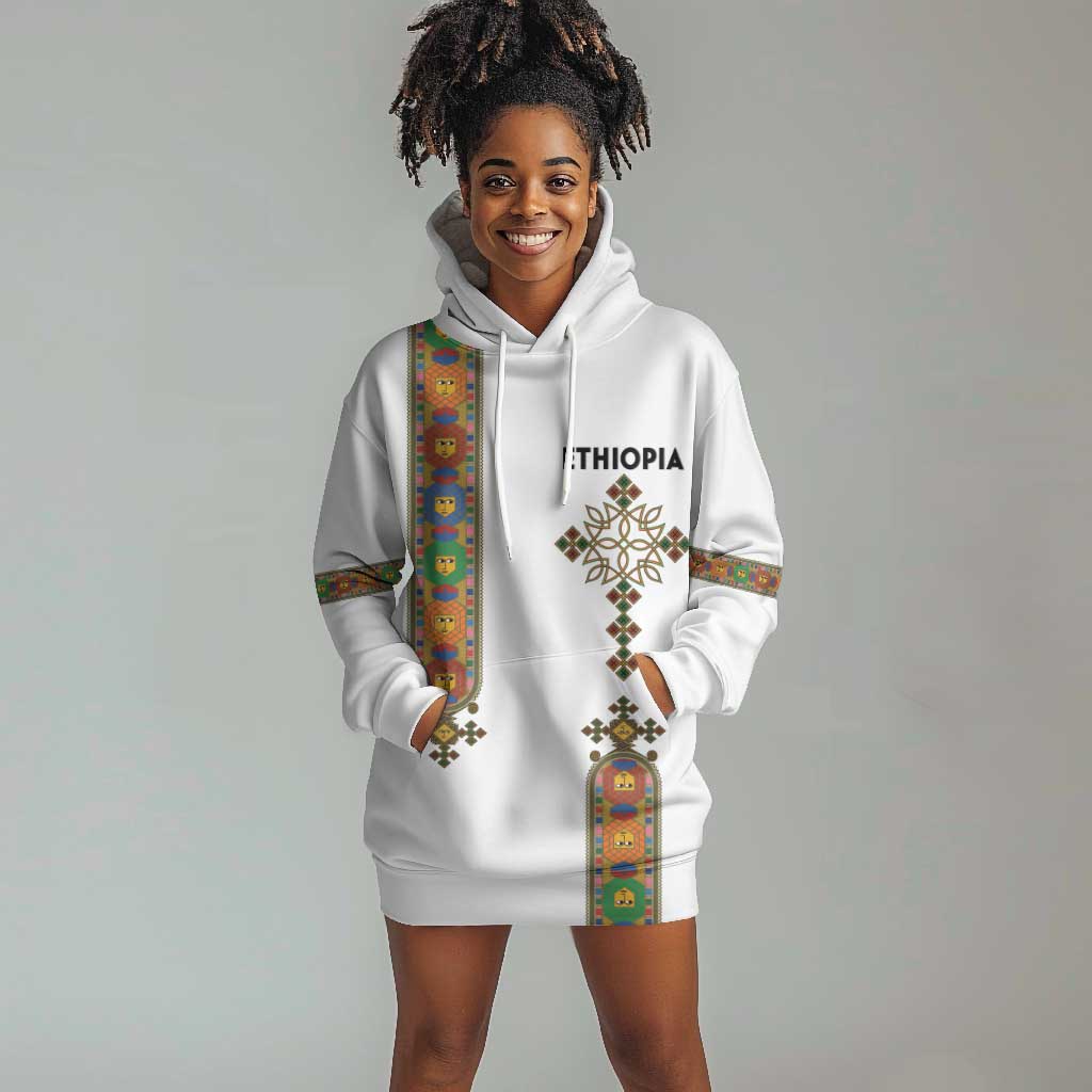 Ethiopia Saba Kemis Hoodie Dress Lion Of Judah LT15