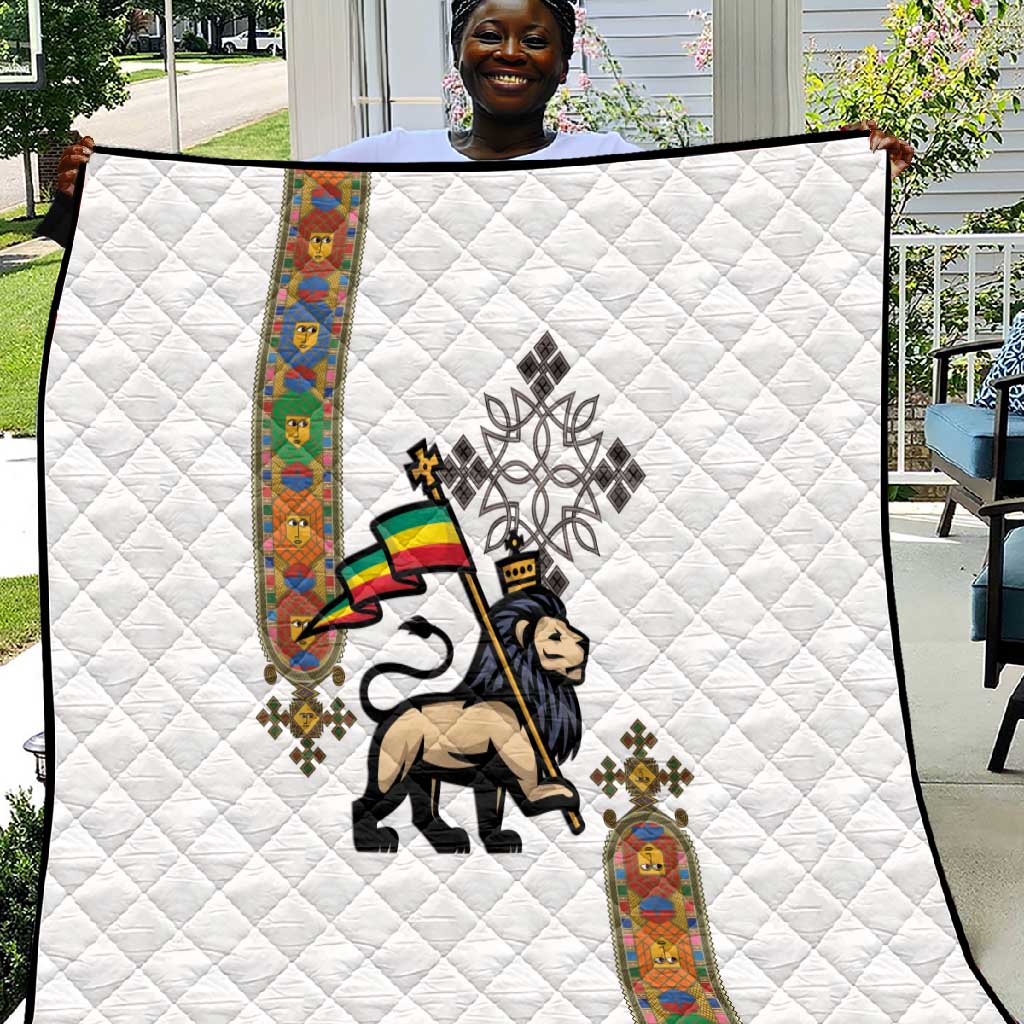 Ethiopia Saba Kemis Quilt Lion Of Judah LT15