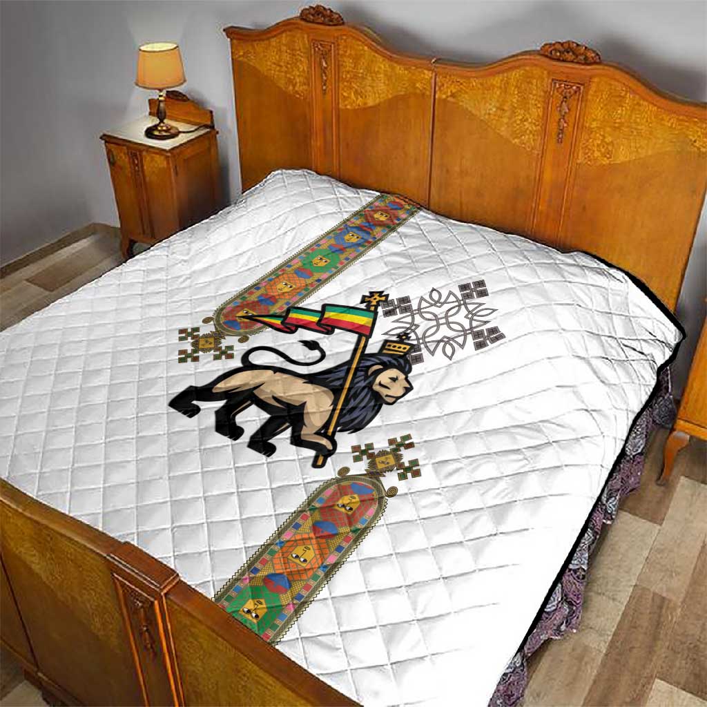 Ethiopia Saba Kemis Quilt Lion Of Judah LT15