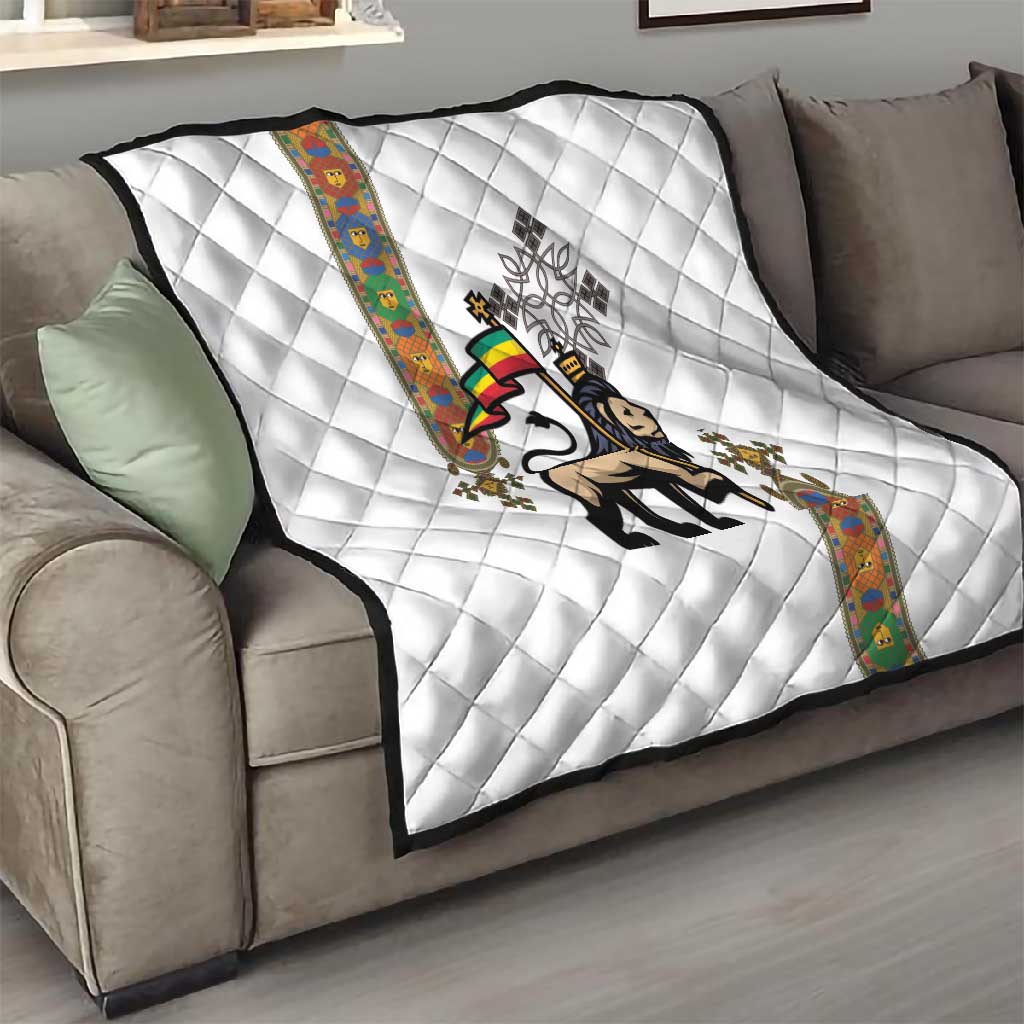 Ethiopia Saba Kemis Quilt Lion Of Judah LT15