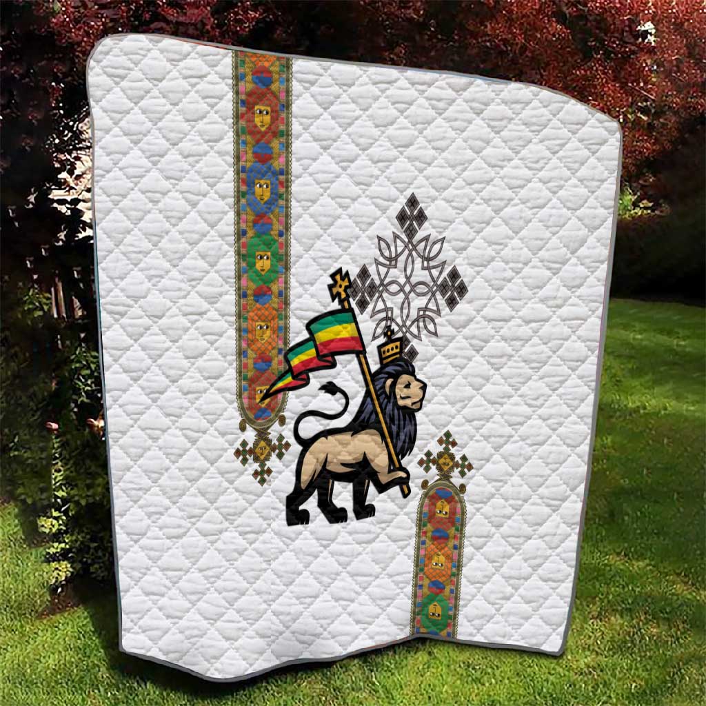 Ethiopia Saba Kemis Quilt Lion Of Judah LT15