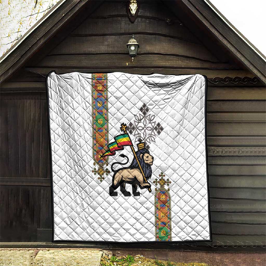 Ethiopia Saba Kemis Quilt Lion Of Judah LT15