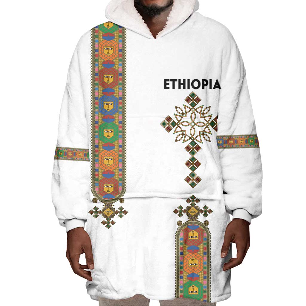 Ethiopia Saba Kemis Wearable Blanket Hoodie Lion Of Judah LT15