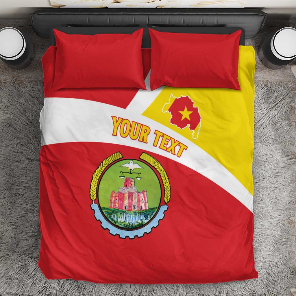 Personalized Amhara Region Bedding Set Coat Of Arms With Amhara Map LT15
