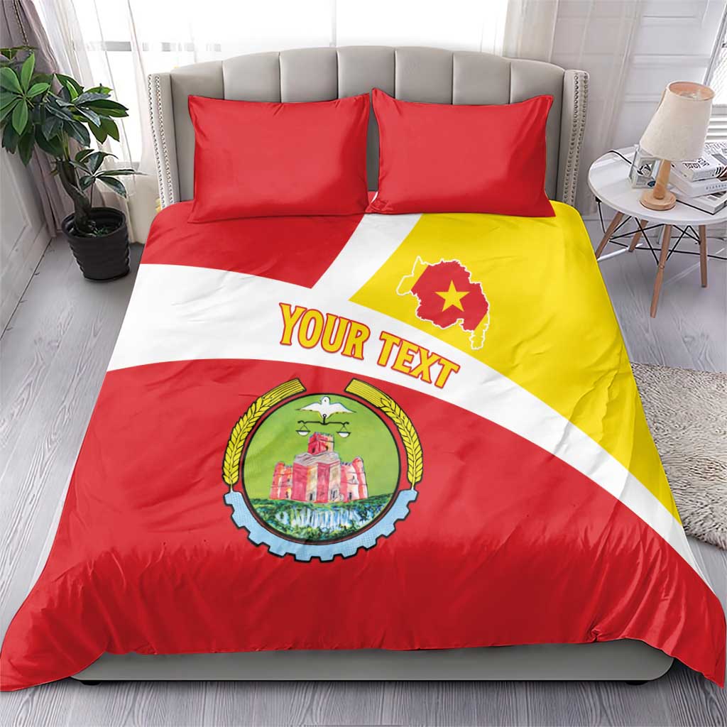 Personalized Amhara Region Bedding Set Coat Of Arms With Amhara Map LT15