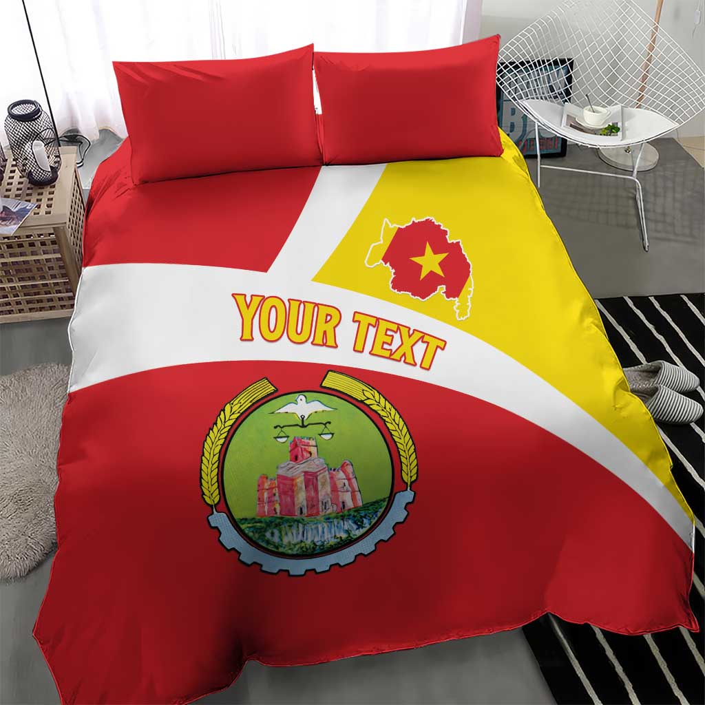 Personalized Amhara Region Bedding Set Coat Of Arms With Amhara Map LT15