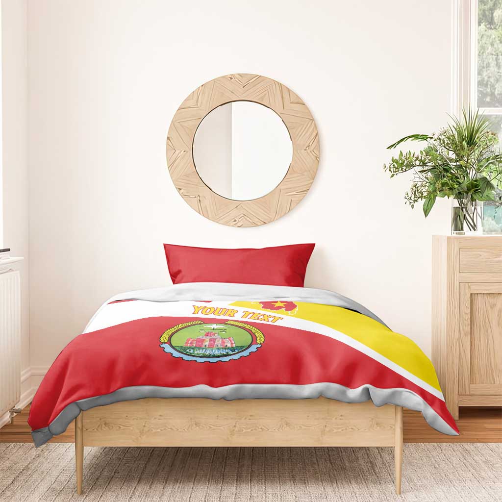 Personalized Amhara Region Bedding Set Coat Of Arms With Amhara Map LT15
