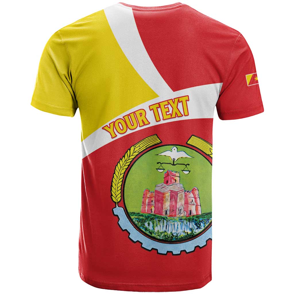 Personalized Amhara Region T shirt Coat Of Arms With Amhara Map LT15