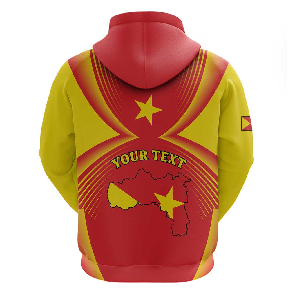 Personalized Ethiopia Tigray Region Hoodie Coat Of Arms With Map LT15