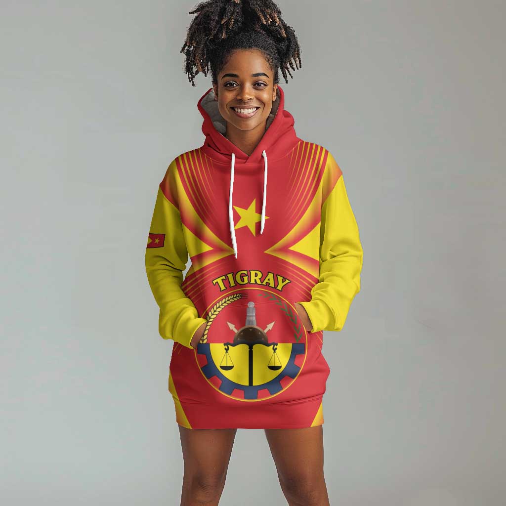 Personalized Tigray Region Hoodie Dress Coat Of Arms With Tigray Map LT15