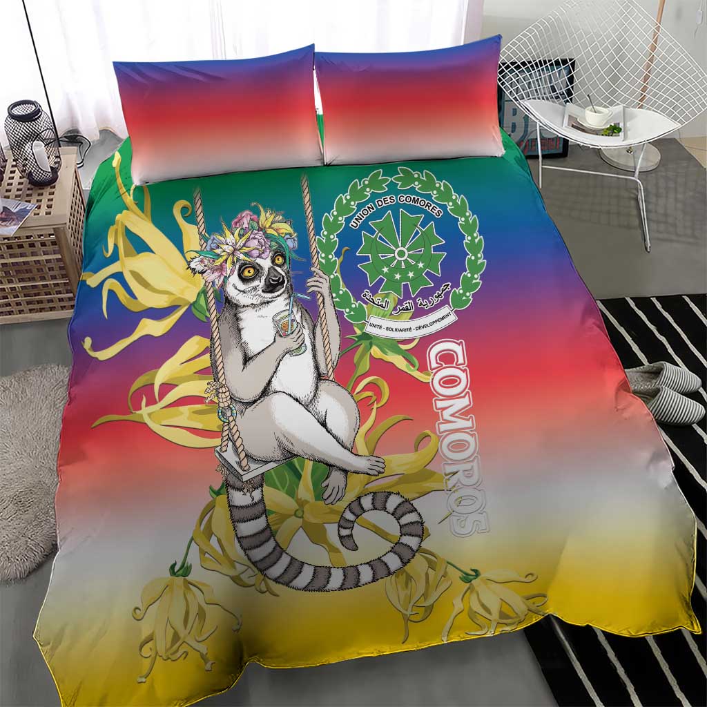 Comoros Bedding Set Mongoose Lemur With Ylang Ylang LT15