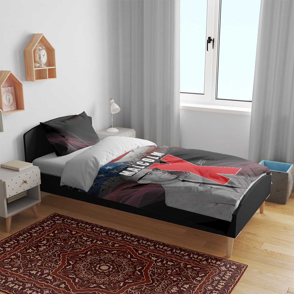 100 Years of Malcolm X Bedding Set His Legacy for Black LT15