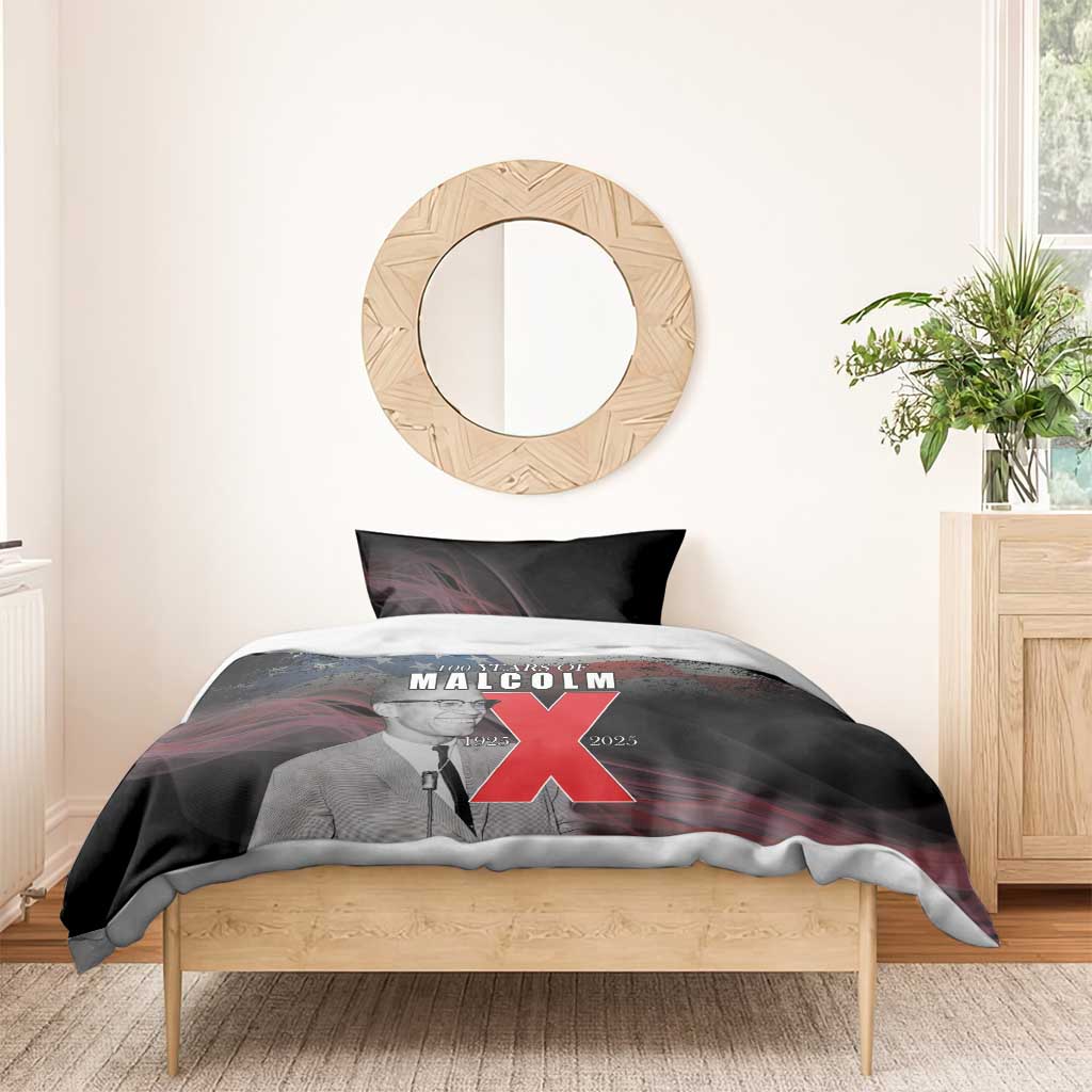 100 Years of Malcolm X Bedding Set His Legacy for Black LT15