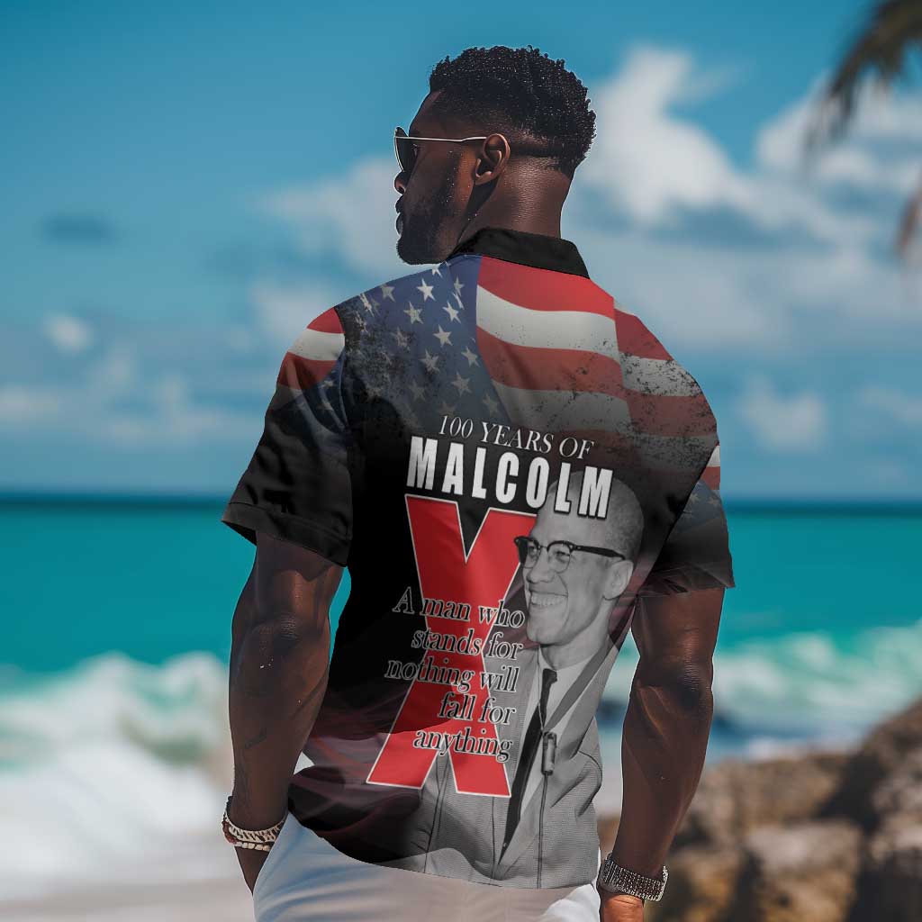 100 Years of Malcolm X Hawaiian Shirt His Legacy for Black LT15