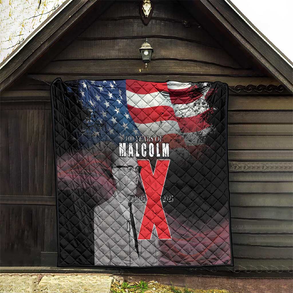100 Years of Malcolm X Quilt His Legacy for Black LT15