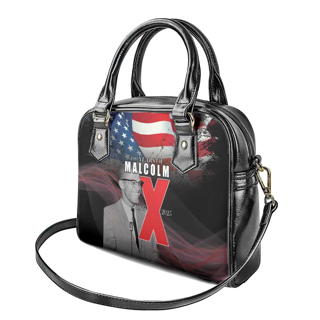 African American El Hajj Malik El Shabazz Shoulder Handbag 100 Years of Malcolm X LT15