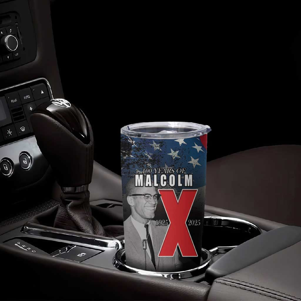 100 Years of Malcolm X Tumbler Cup His Legacy for Black LT15