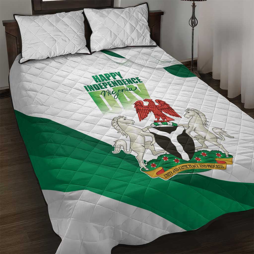 Nigeria Quilt Bed Set Happy Independence Day LT15