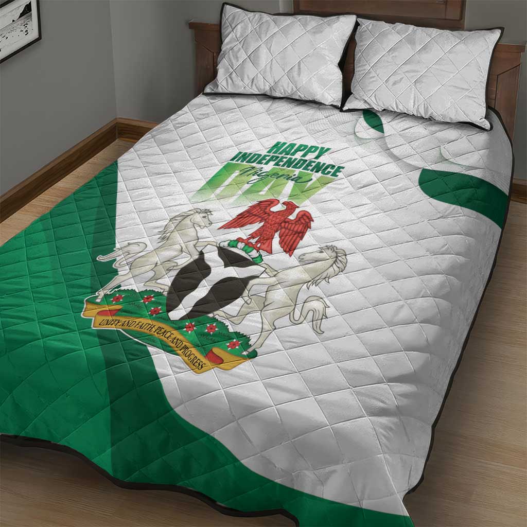 Nigeria Quilt Bed Set Happy Independence Day LT15