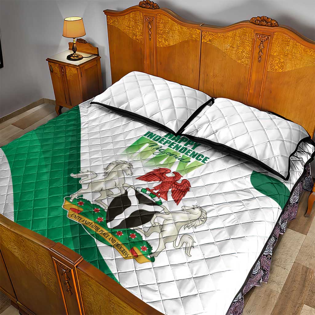 Nigeria Quilt Bed Set Happy Independence Day LT15