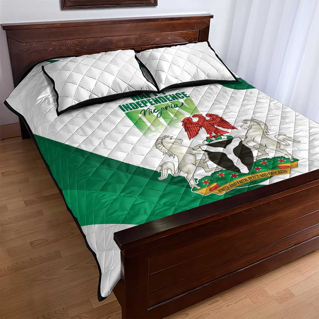 Nigeria Quilt Bed Set Happy Independence Day LT15