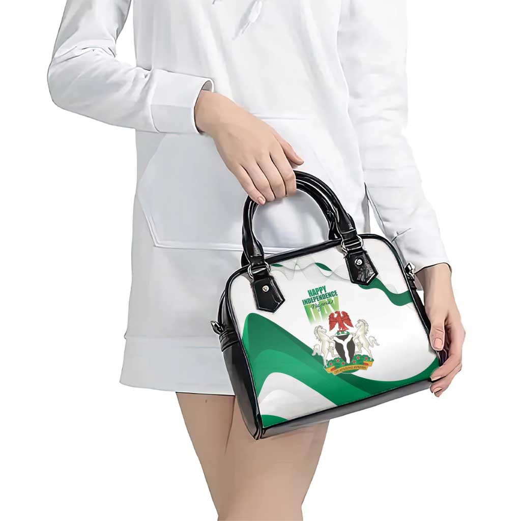 Nigeria Independence Day Shoulder Handbag Unity and Faith Peace and Progress LT15