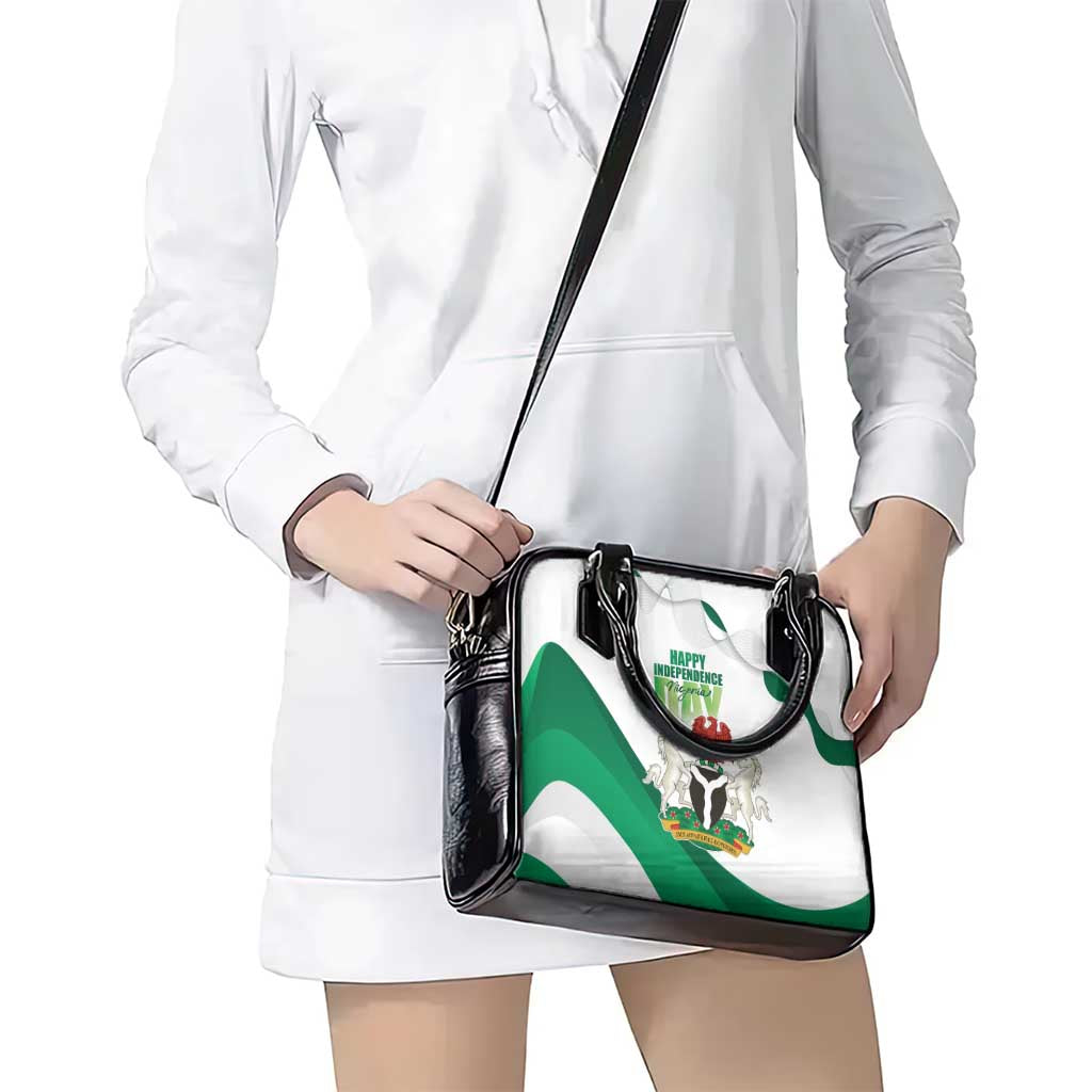 Nigeria Independence Day Shoulder Handbag Unity and Faith Peace and Progress LT15