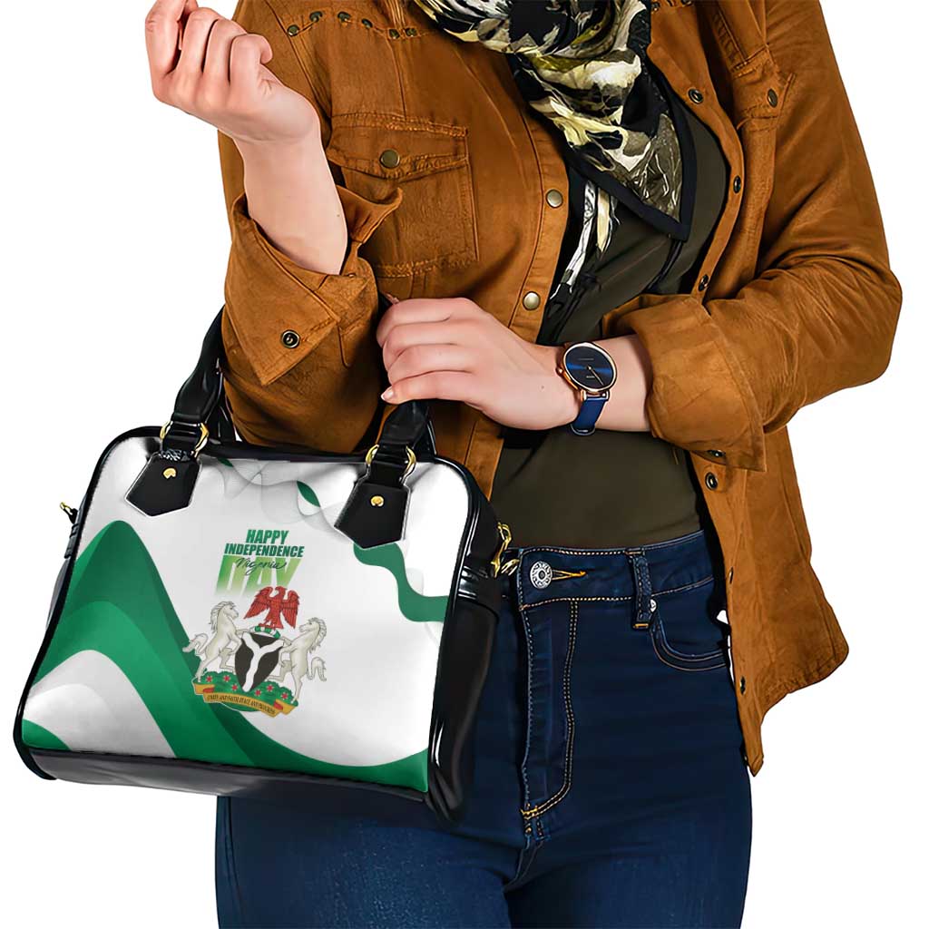 Nigeria Independence Day Shoulder Handbag Unity and Faith Peace and Progress LT15