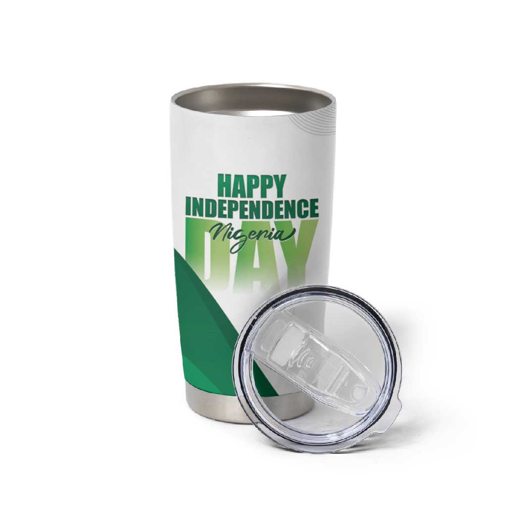 Nigeria Personalized Tumbler Cup Happy Independence Day LT15