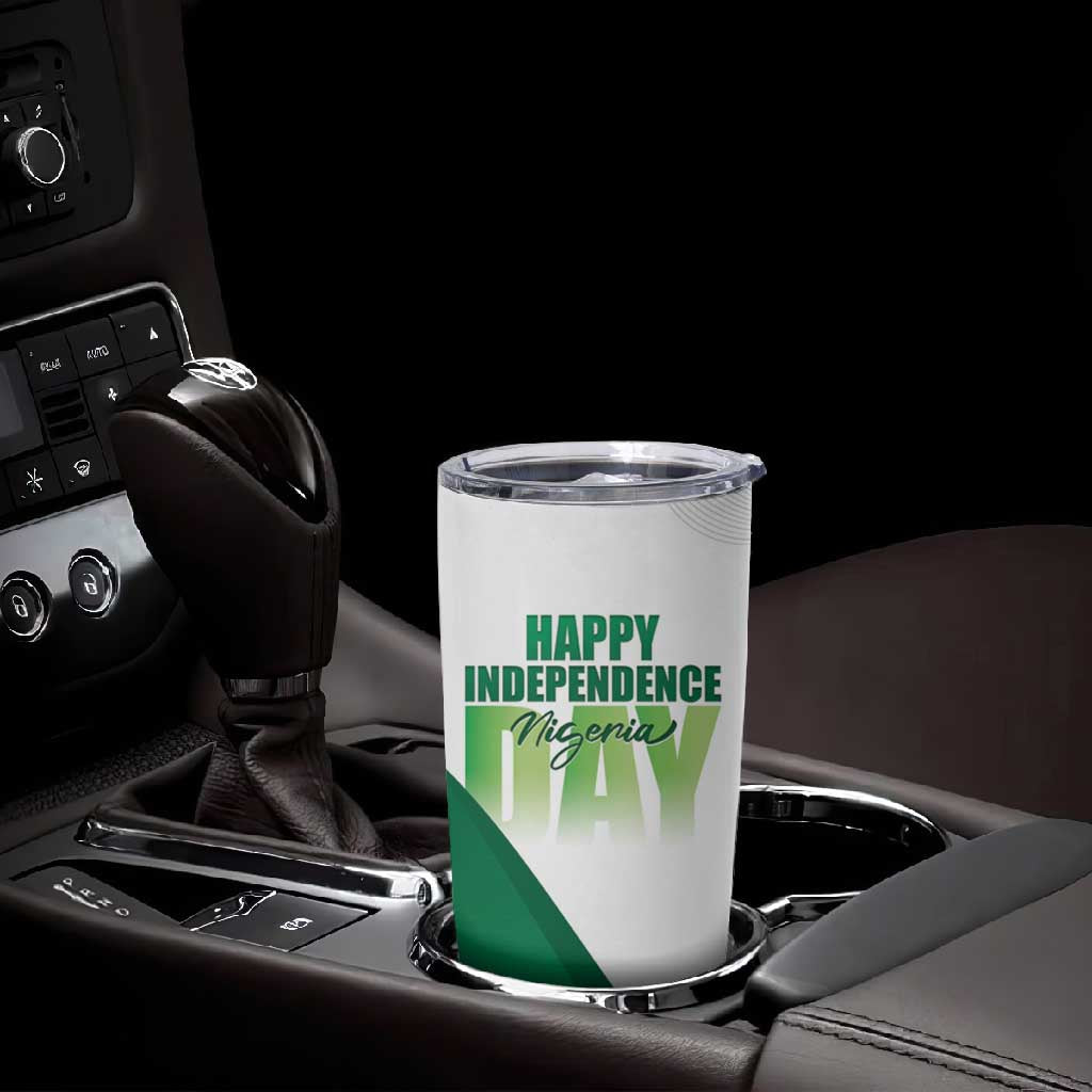 Nigeria Personalized Tumbler Cup Happy Independence Day LT15