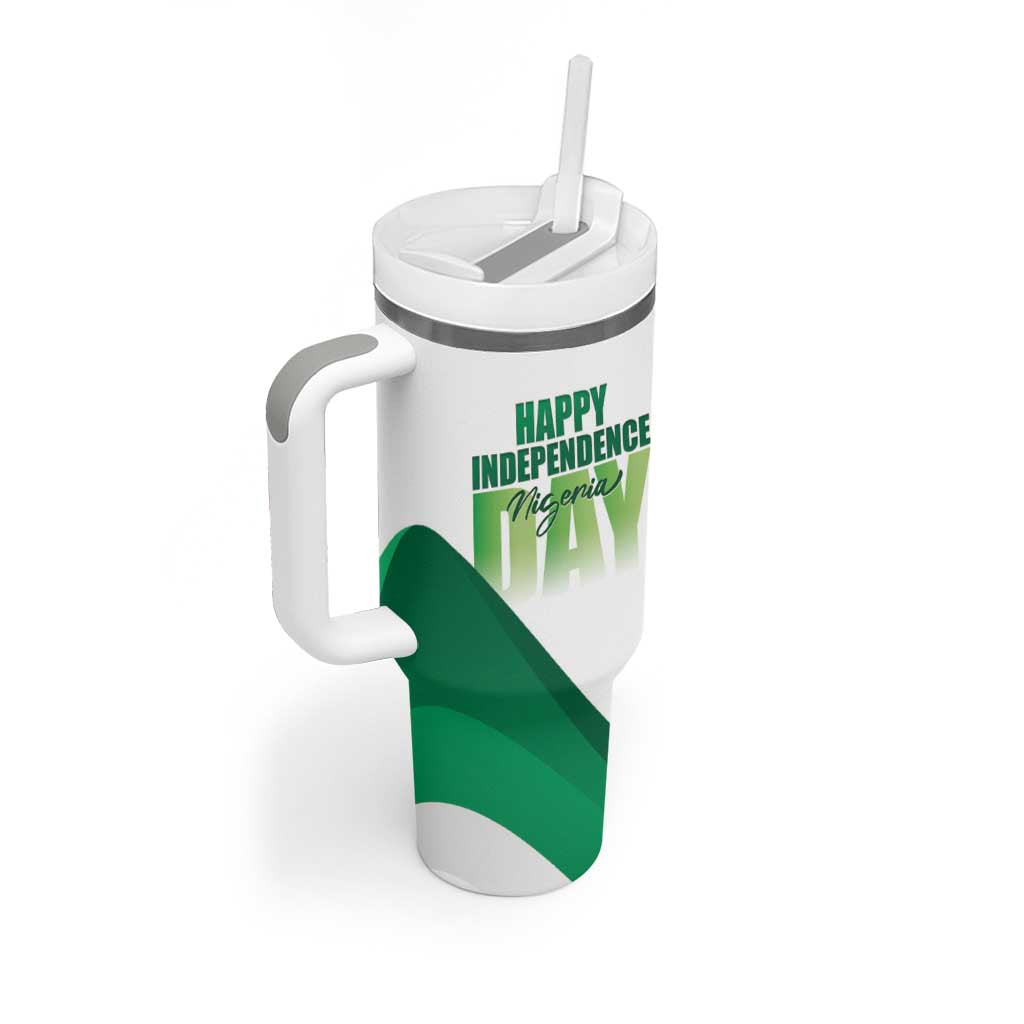 Nigeria Personalized Tumbler With Handle Happy Independence Day LT15