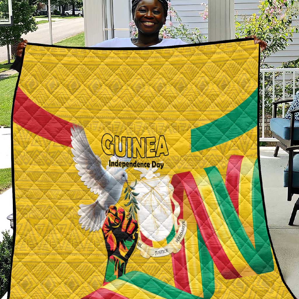 Guinea Quilt Happy Independence Day LT15