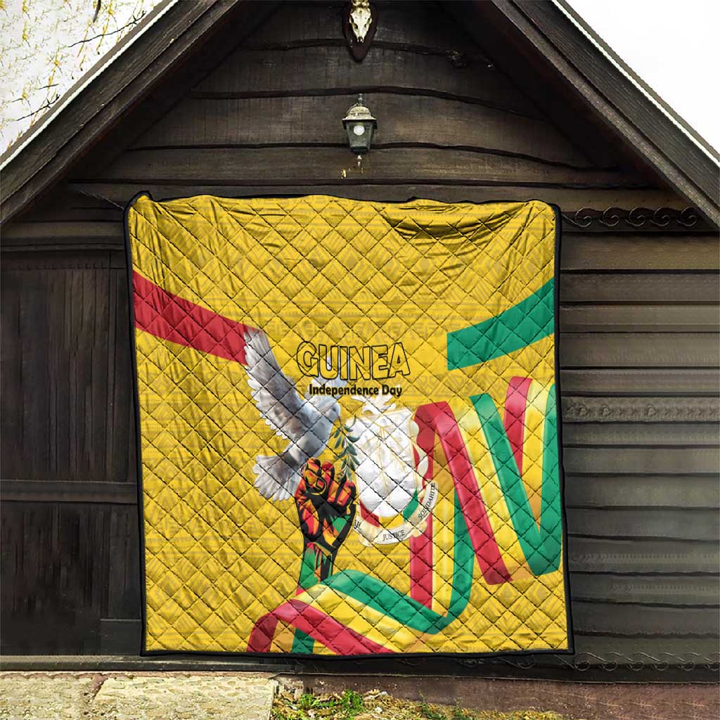 Guinea Quilt Happy Independence Day LT15