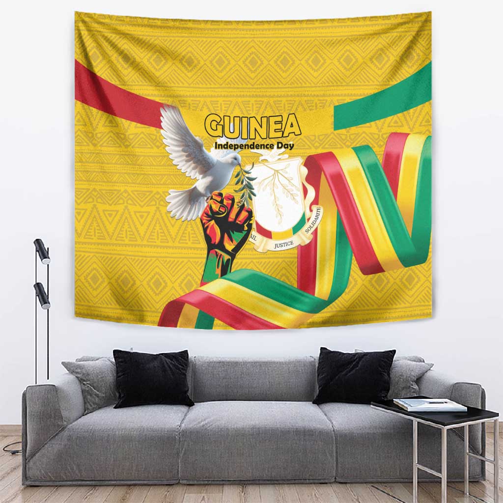 Guinea Tapestry Happy Independence Day LT15