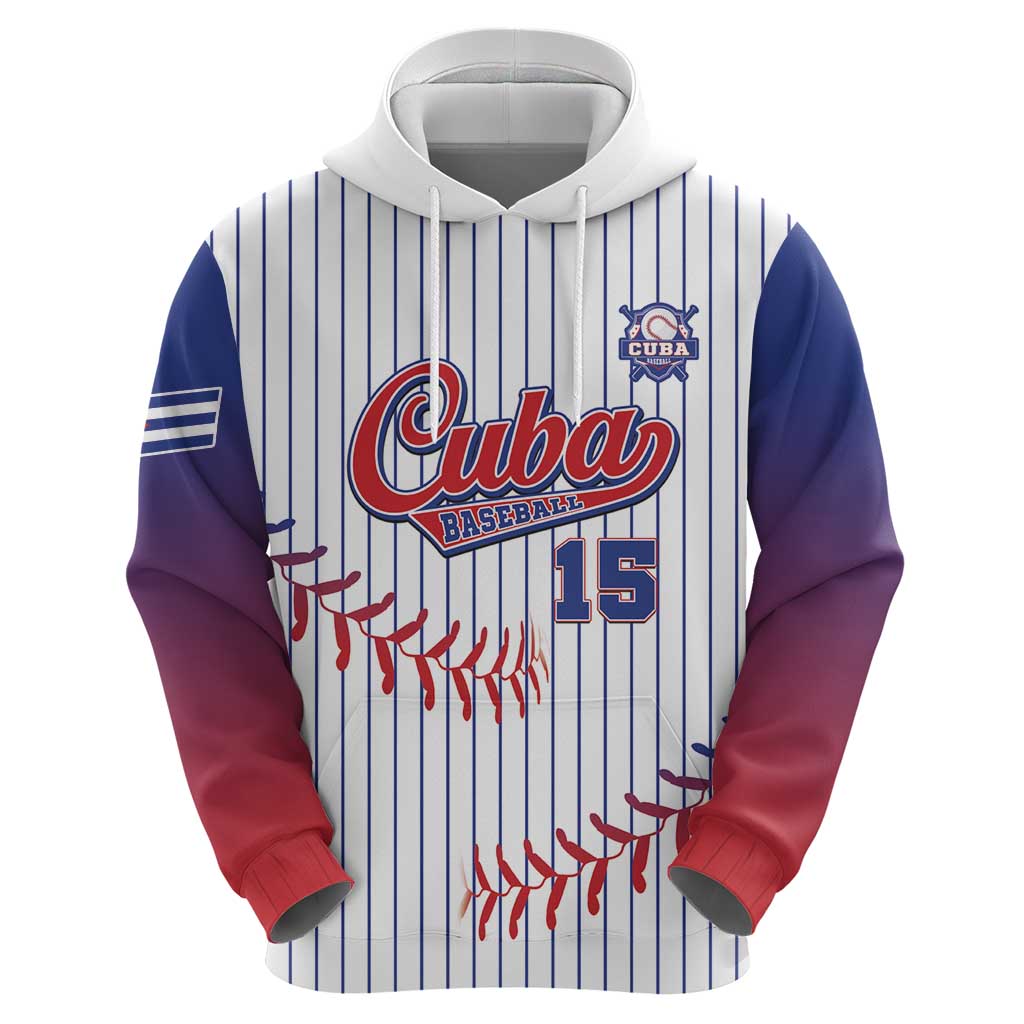 Custom Cuba Baseball Hoodie Sporty Style LT15