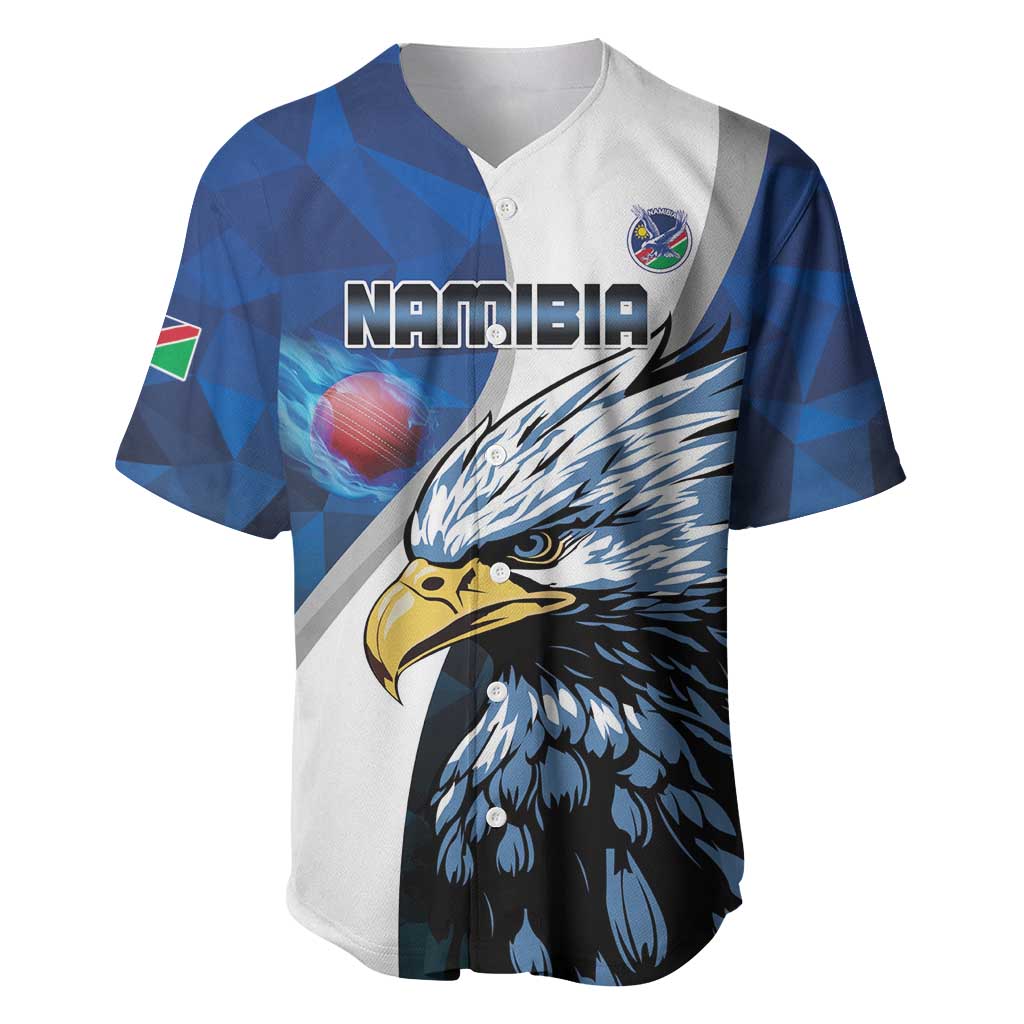 Custom Afro Namibia Cricket Baseball Jersey Go Eagles LT15