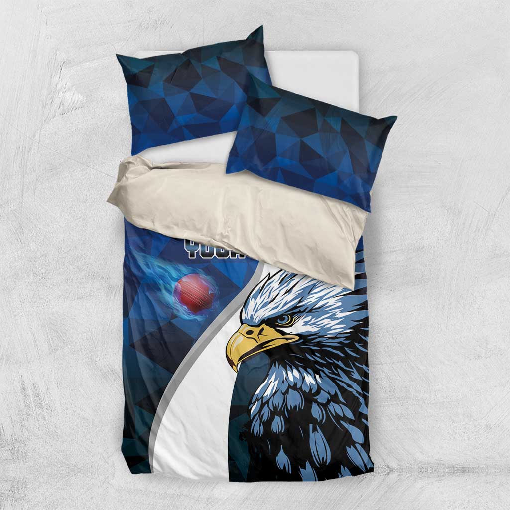 Custom Afro Namibia Cricket Bedding Set Go Eagles LT15
