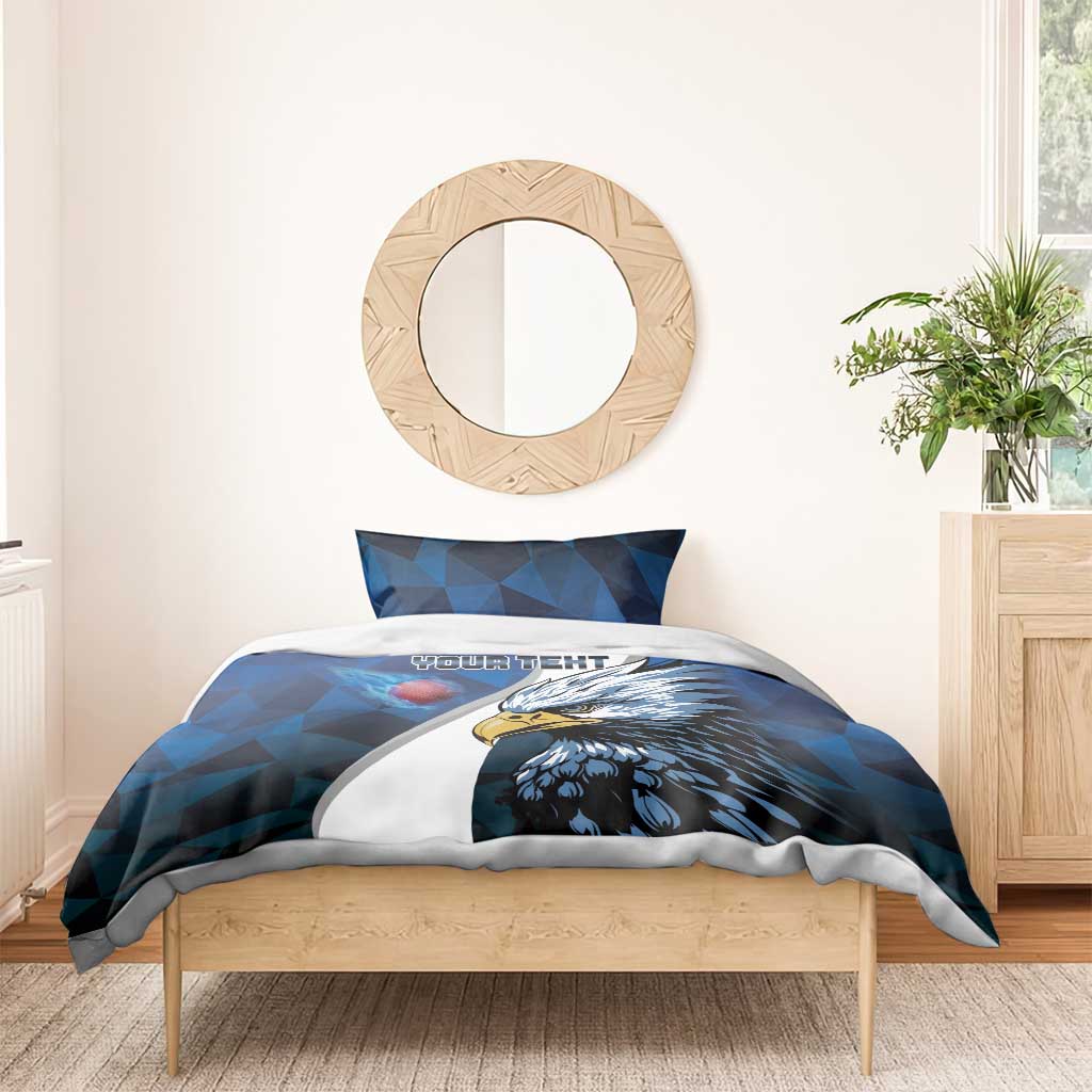 Custom Afro Namibia Cricket Bedding Set Go Eagles LT15